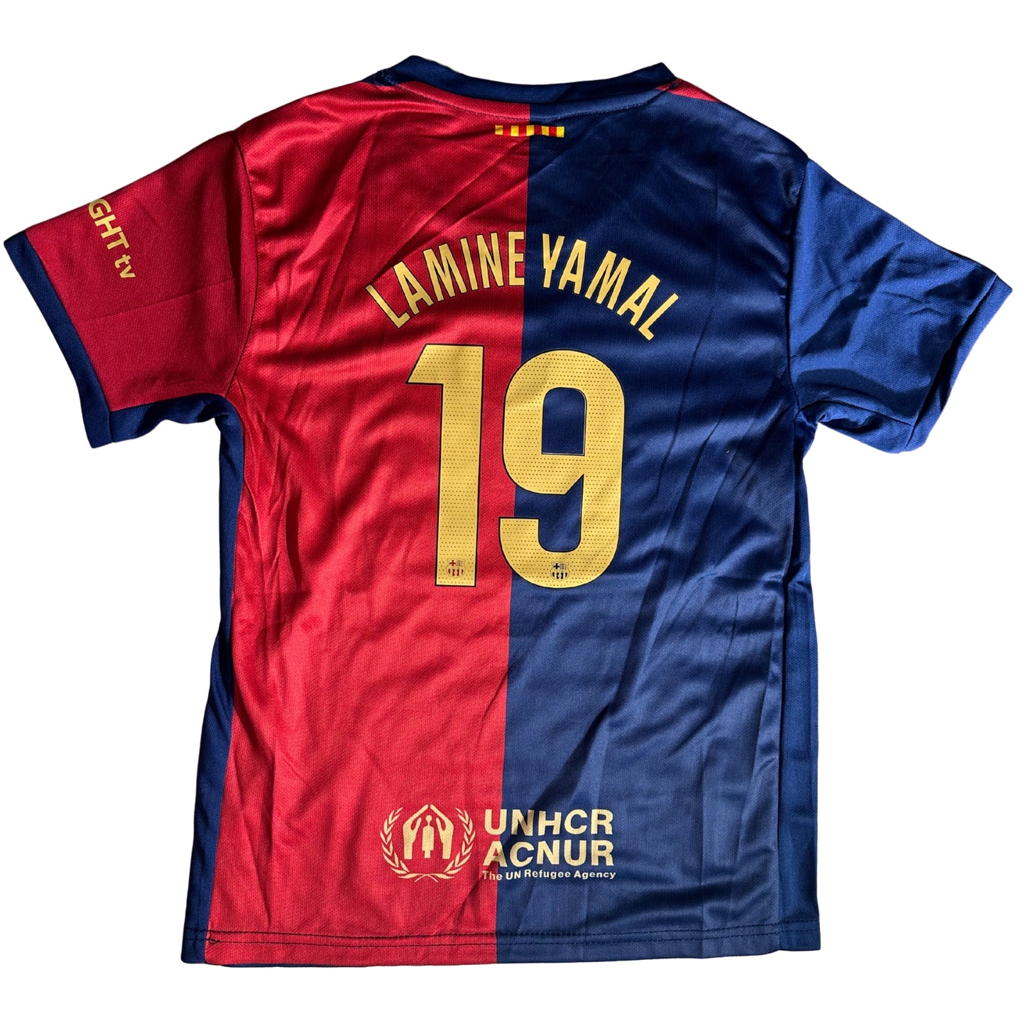 Lamine Yamal #19 Soccer Jersey Set Kid Sizes