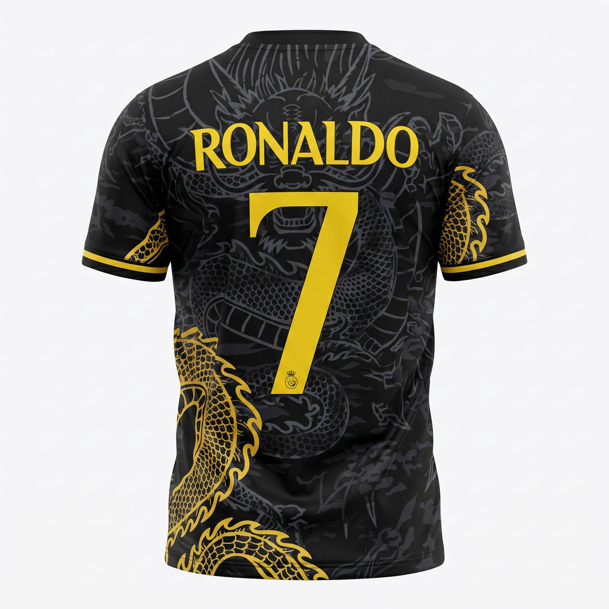 Ronaldo #7 Black Dragon Kids Soccer Jersey Set – Special Edition