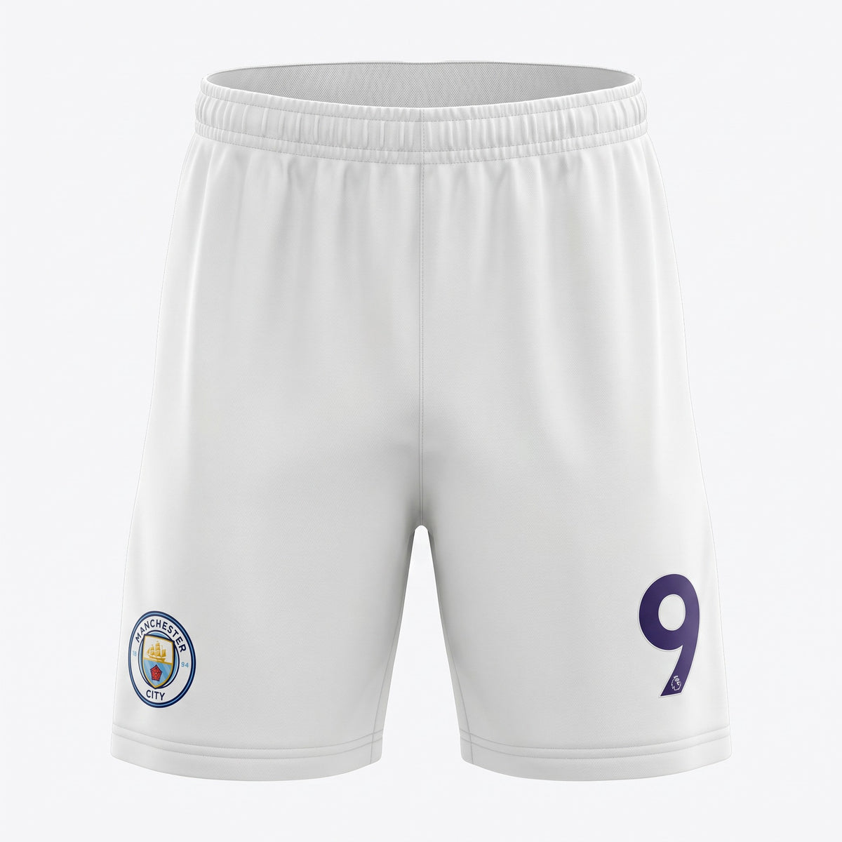 Manchester City Haaland #9 Kids Soccer Jersey Set – Sky Blue/White