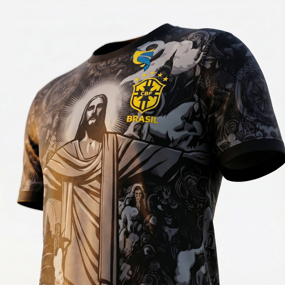 Brazil Neymar Jr #10 Black Kids Soccer Jersey Set – Special Edition