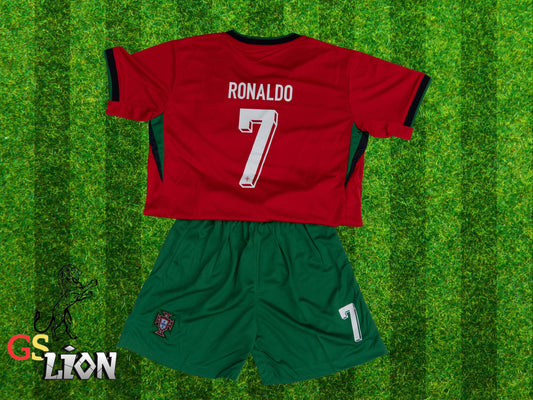 Ronaldo Portugal Kids Soccer Jersey