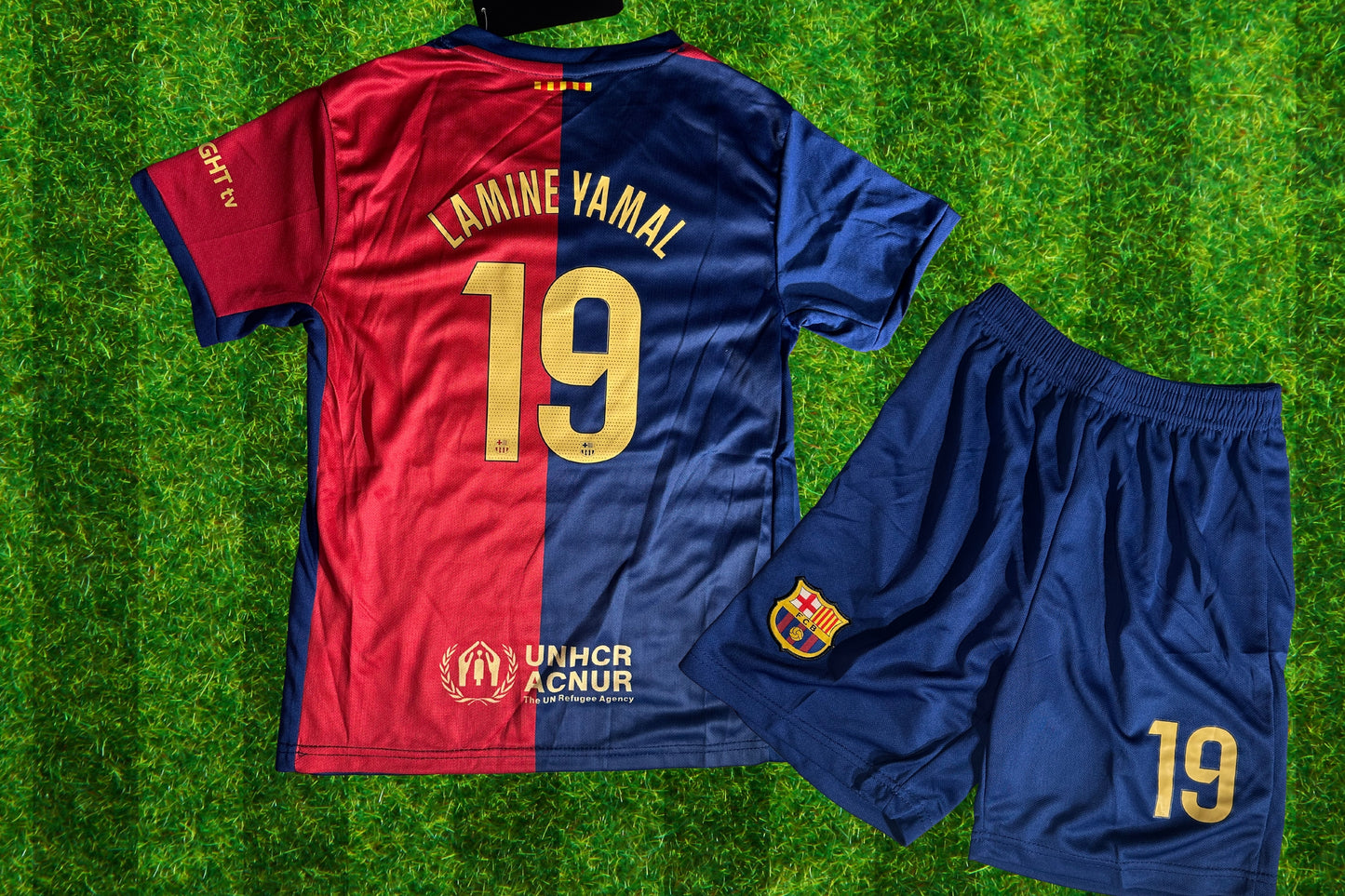 Lamine Yamal #19 Barcelona Soccer Jersey