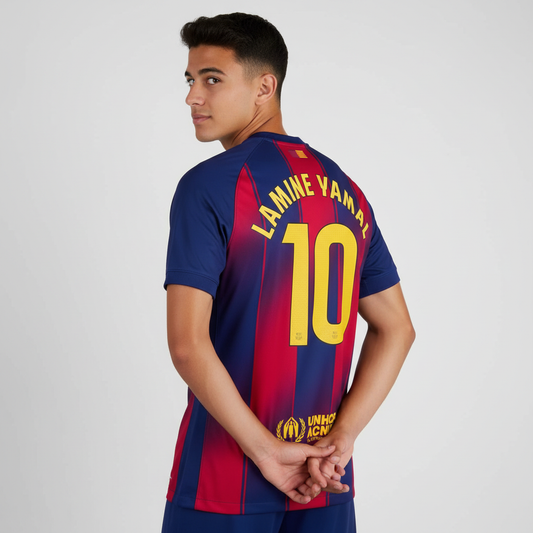 Lamine Yamal #10 New Season Adult Sizes Soccer Jersey