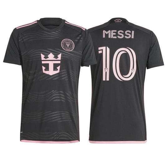 Messi Black Jersey Adult Sizes