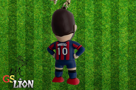 Lionel Messi Barcelona Keychain