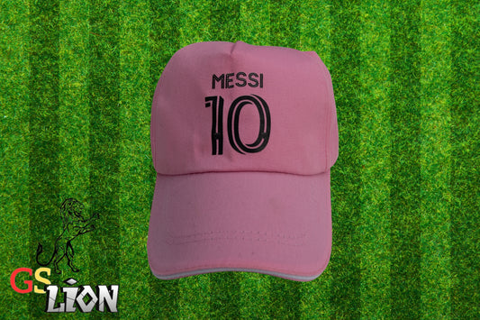 Lionel Messi Hat Pink