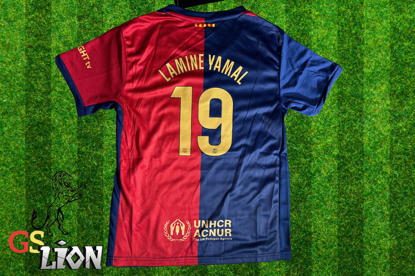 Lamine Yamal #19 Barcelona Soccer Jersey