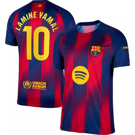 Lamine Yamal #10 Soccer Jersey Set Kid Sizes
